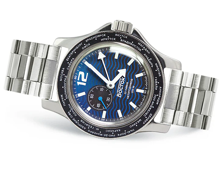 Vostok Amphibia 13004V GMT Watch - Image 3