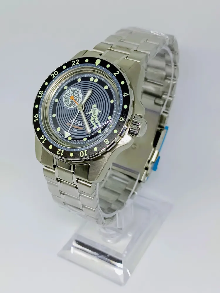 Vostok Amphibia 2426.12/14038G Cosmodiver Mercury Watch [Exclusive] - Image 4