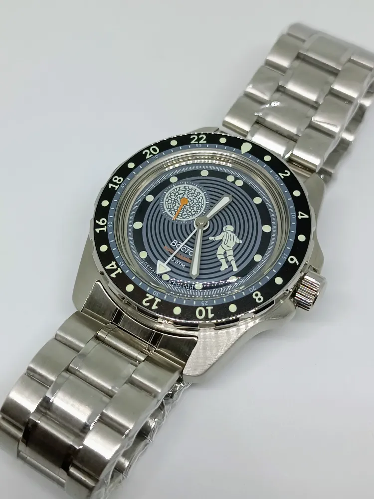 Vostok Amphibia 2426.12/14038G Cosmodiver Mercury Watch [Exclusive] - Image 5