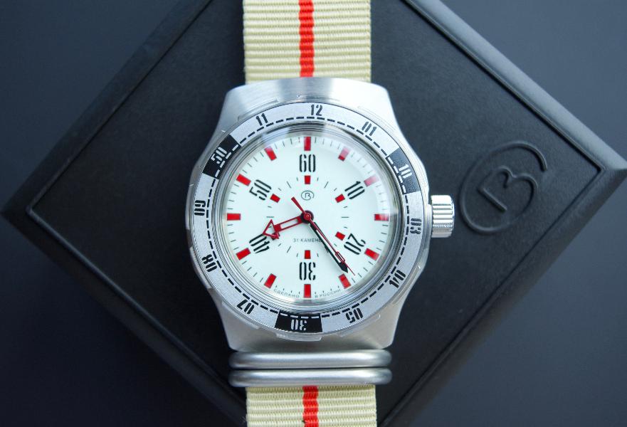 Vostok Amphibia 16073V Watch Pripyat Chernobyl [Exclusive] - Image 4