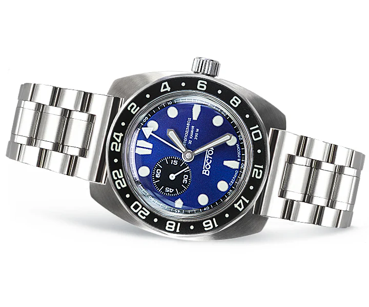 Vostok Amphibia 17035B GMT Batman Watch - Image 2