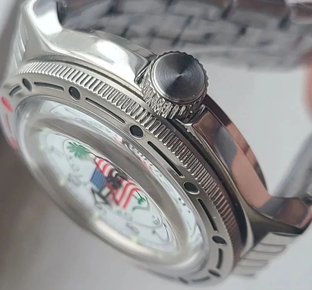 Vostok Amphibia 420065 Operation Desert Shield Watch [Exclusive] - Image 5