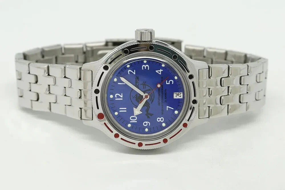 Vostok Amphibia 420379 Scuba Dude Watch - Image 4
