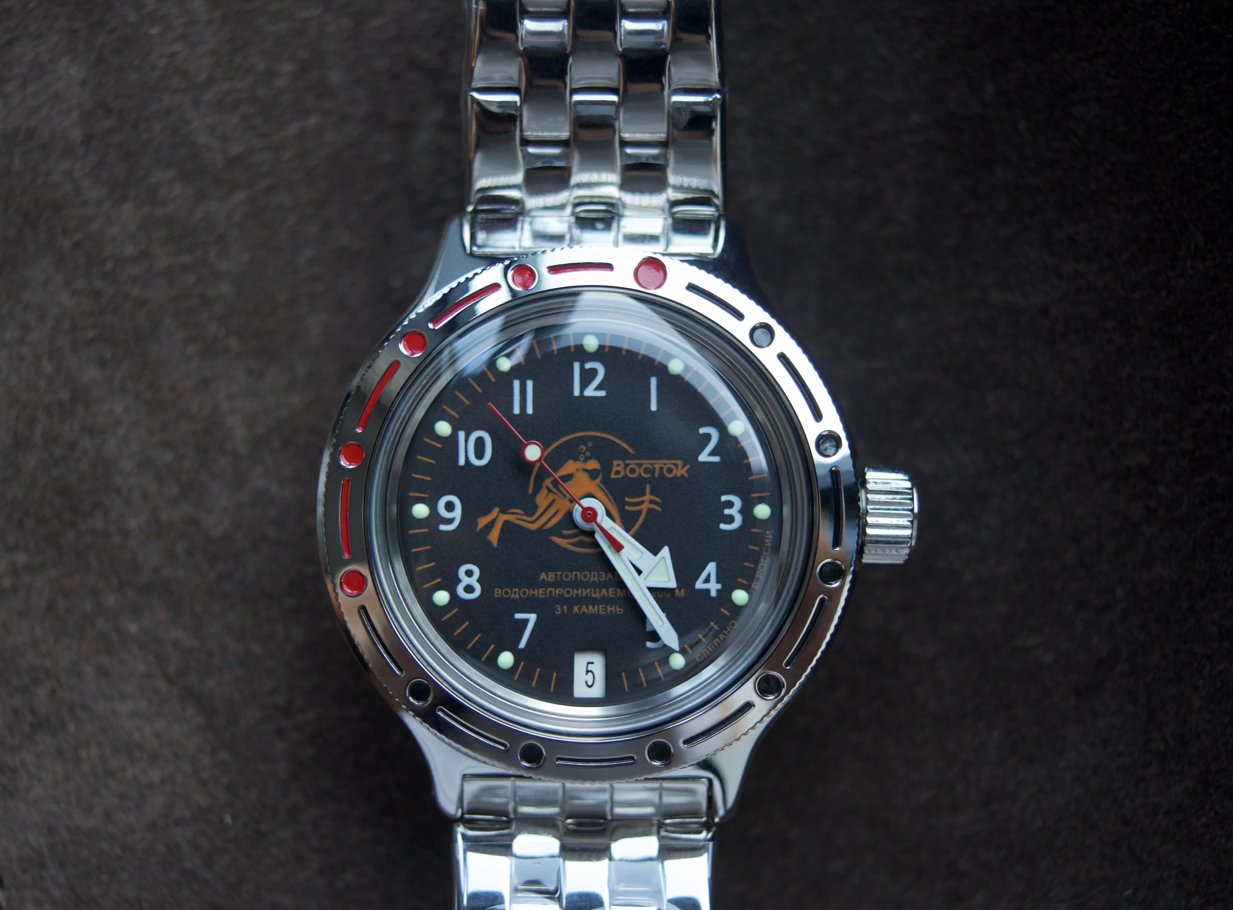 Vostok Amphibia 420380 Watch - Image 4