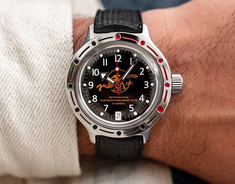 Vostok Amphibia 420380 Watch - Image 5