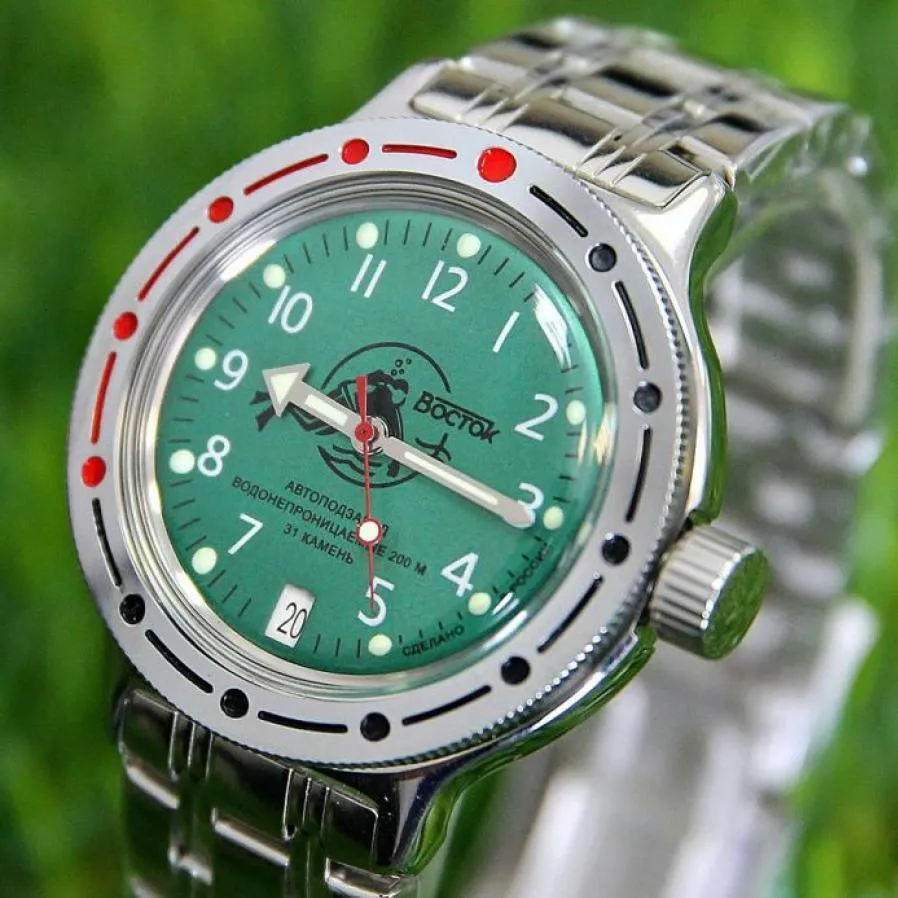 Vostok Amphibia 420386 Watch - Image 5