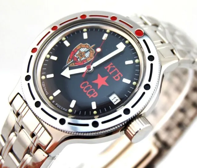 Vostok Amphibia 420457 KGB Watch - Image 5