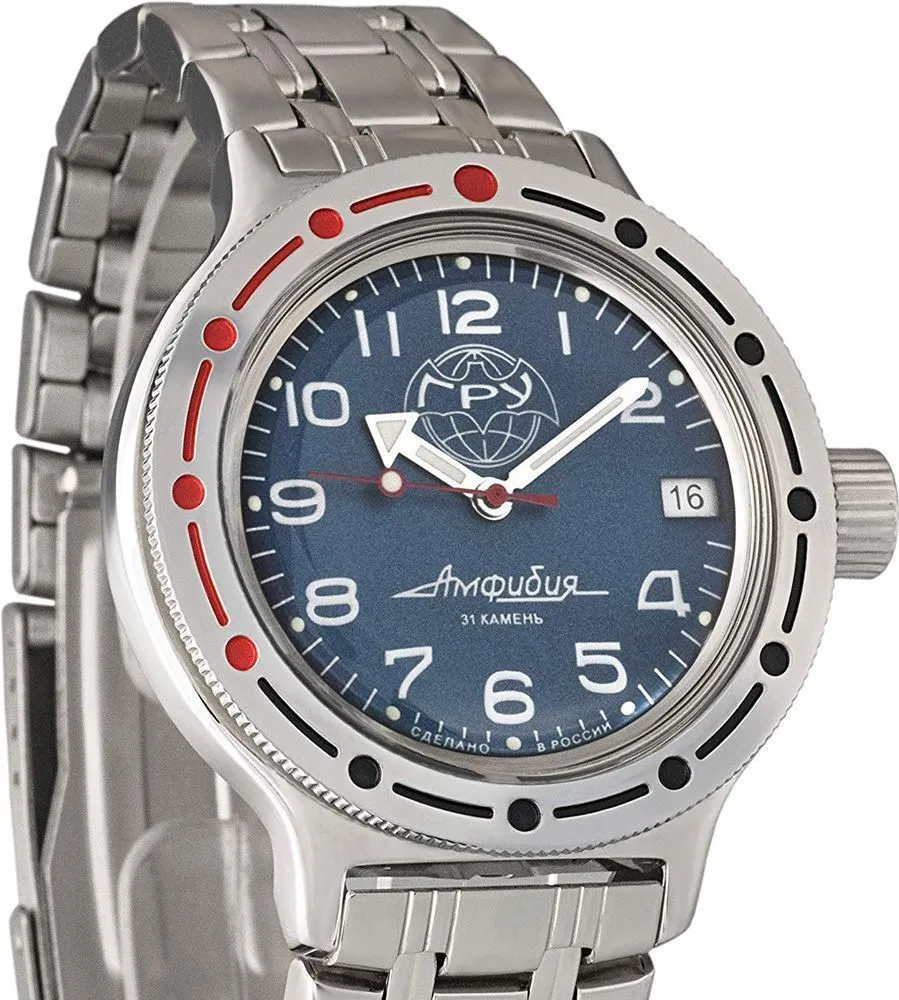 Vostok Amphibia 420866 GRU Watch - Image 2