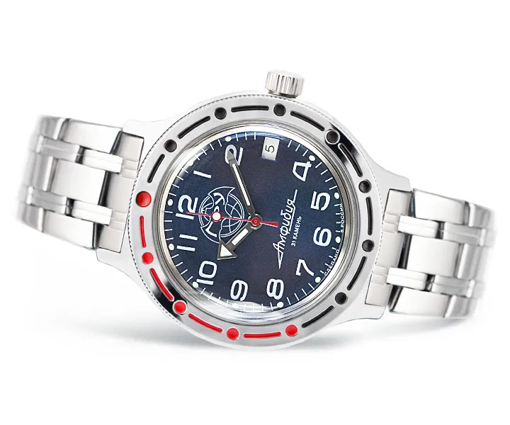 Vostok Amphibia 420866 GRU Watch - Image 4