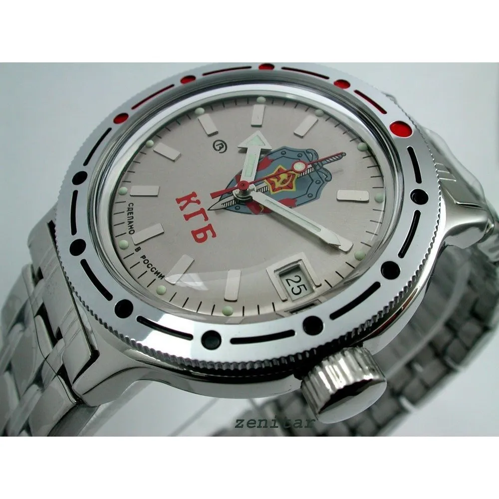 Vostok Amphibia 420892 KGB USSR Watch - Image 3