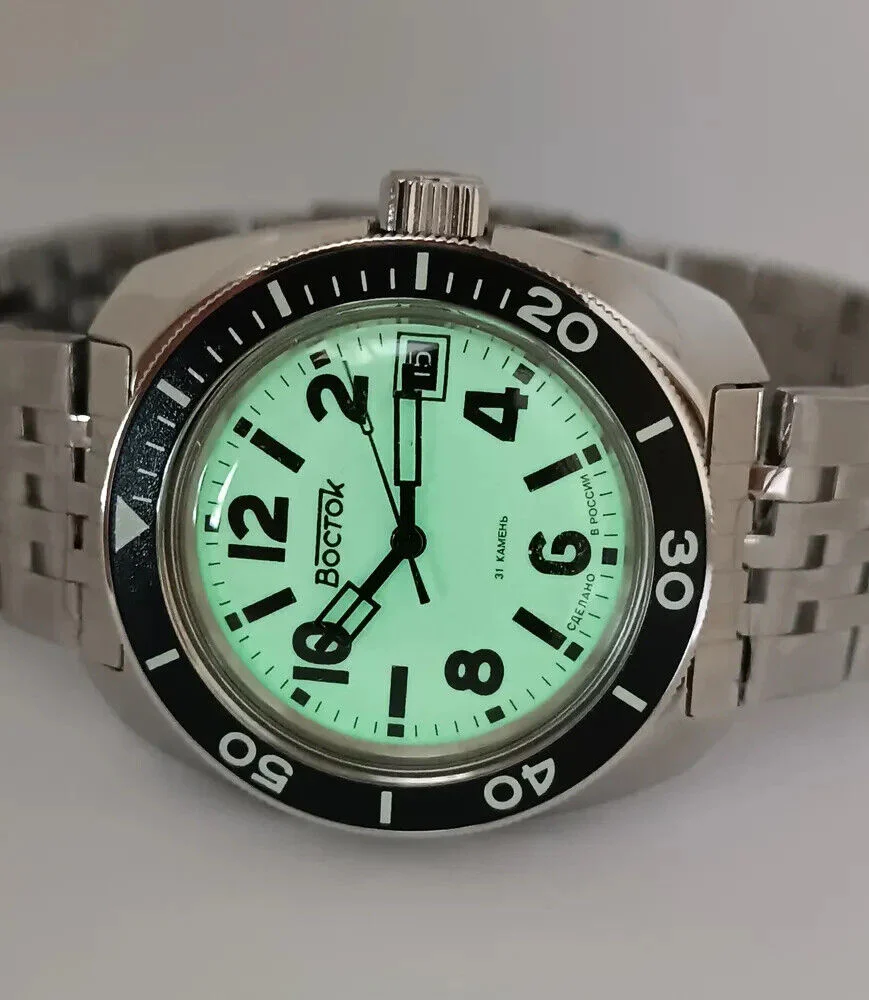 Vostok Amphibia 71049V Watch Icebreaker [Exclusive] - Image 4