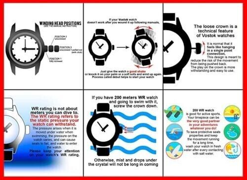 Vostok Amphibia 710526 Watch - Image 11