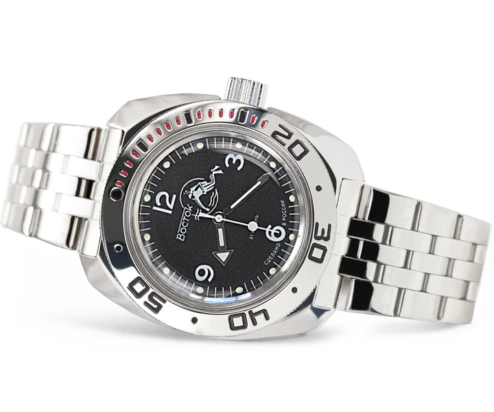 Vostok Amphibia 710919 Scuba Dude Watch [Exclusive] - Image 3