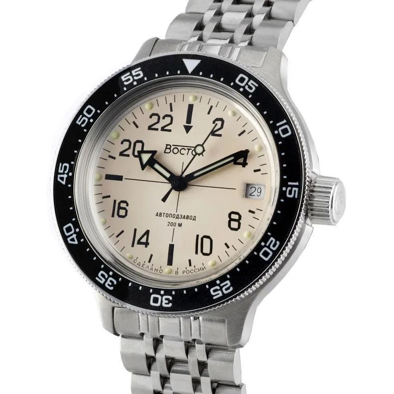 Vostok Amphibia 720074 24-Hour Antarctica Watch - Image 3