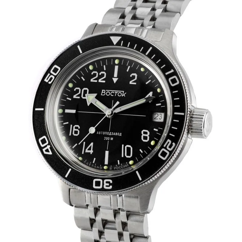 Vostok Amphibia 720076 24-Hour Antarctica Watch - Image 4