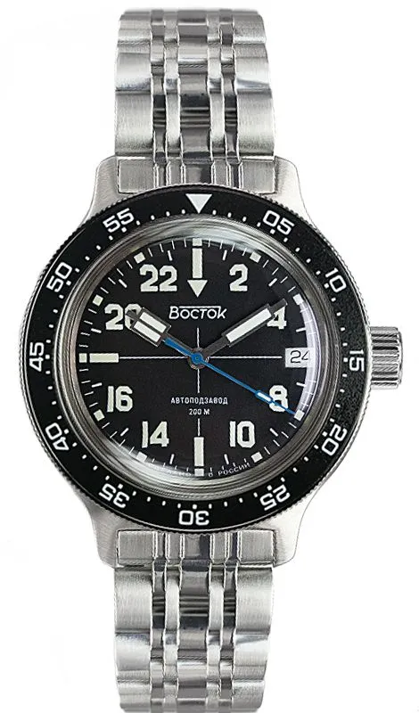 Vostok Amphibia 72015B 24-Hour Watch [Exclusive]