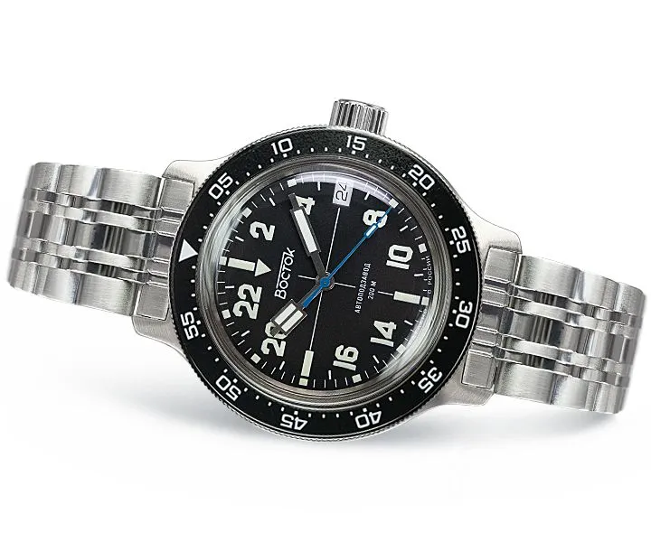 Vostok Amphibia 72015B 24-Hour Watch [Exclusive] - Image 2