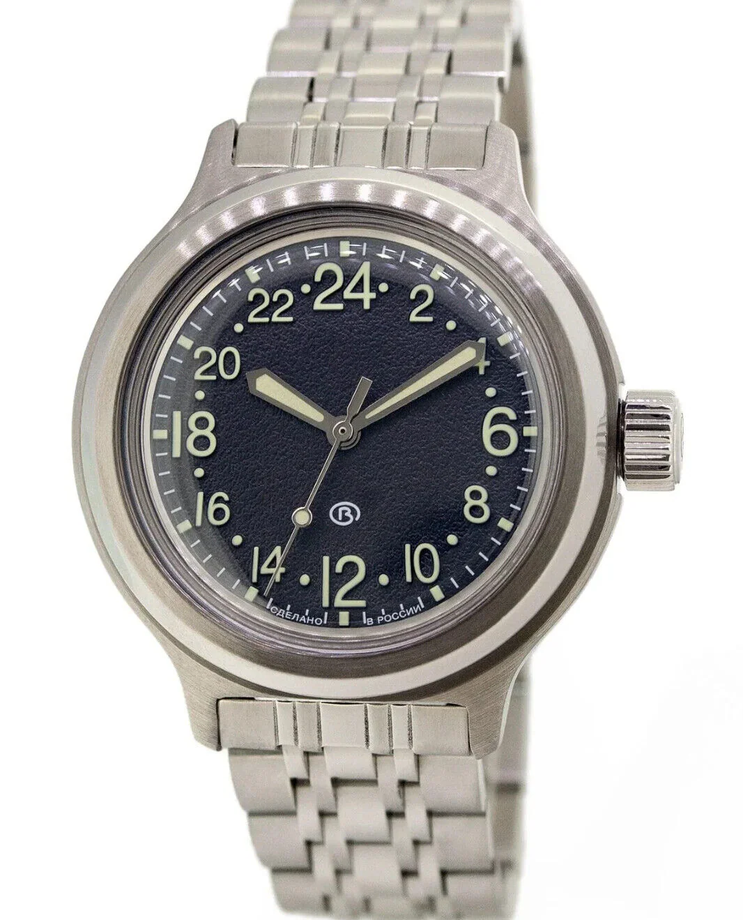 Vostok Amphibia 720889 24-Hour Tank Premium Watch - Image 3