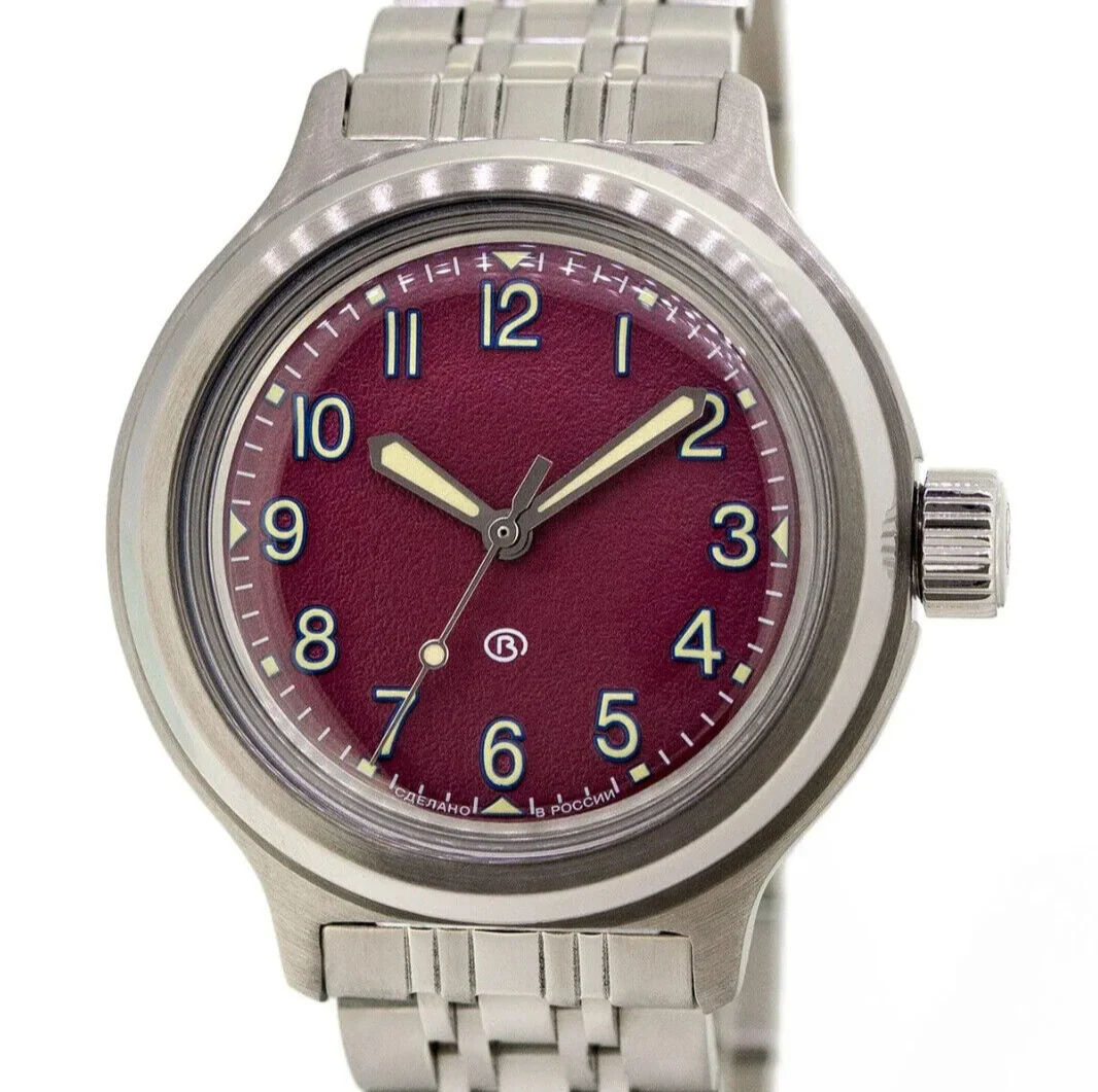 Vostok Amphibia 720890 Tank Premium Watch [Exclusive]