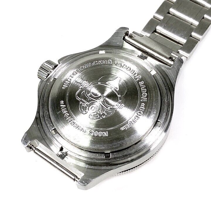 Vostok Amphibia 740383 Orange Automatic Watch - Image 5
