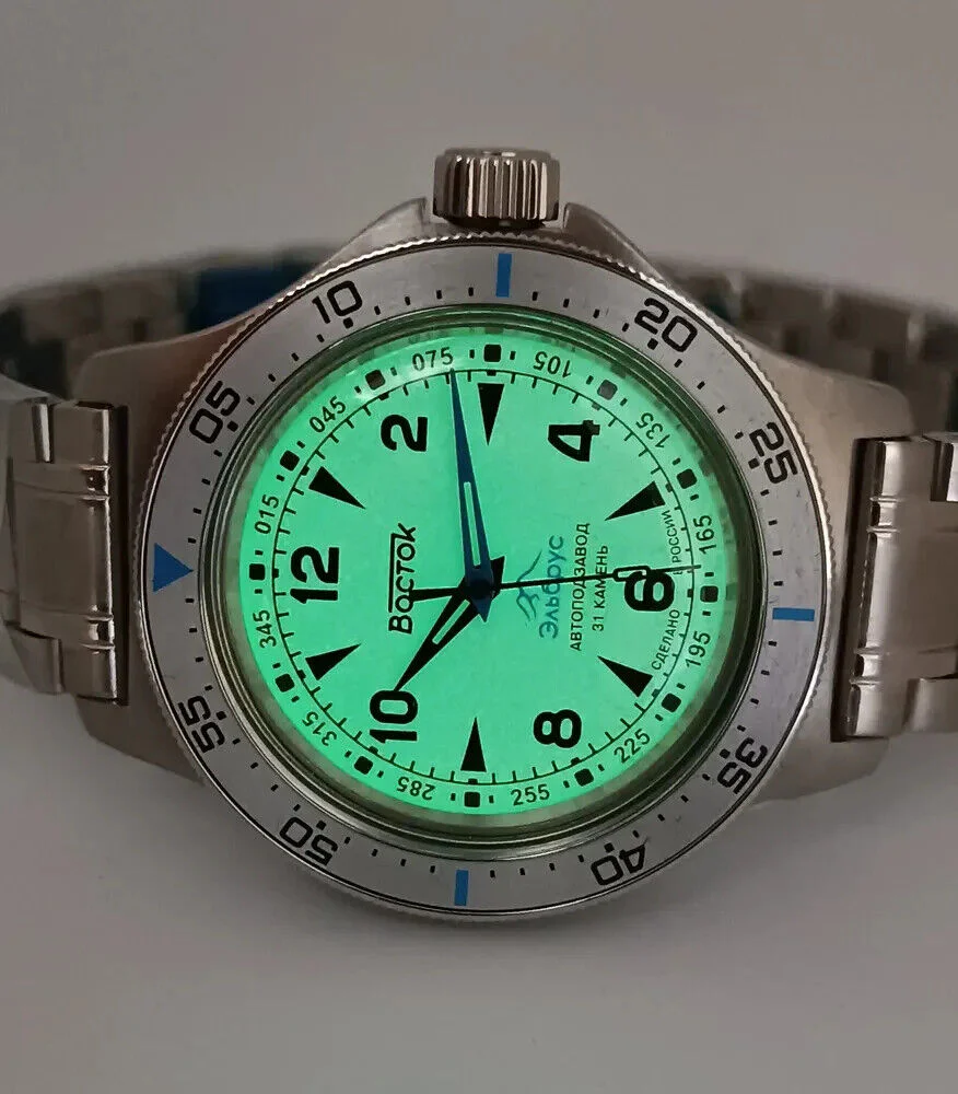 Vostok Amphibia 74043V Elbrus Watch Limited Edition [Exclusive] - Image 4