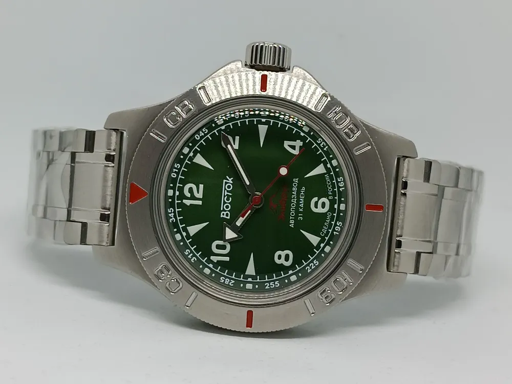 Vostok Amphibia 74093B Elbrus Watch - Image 3