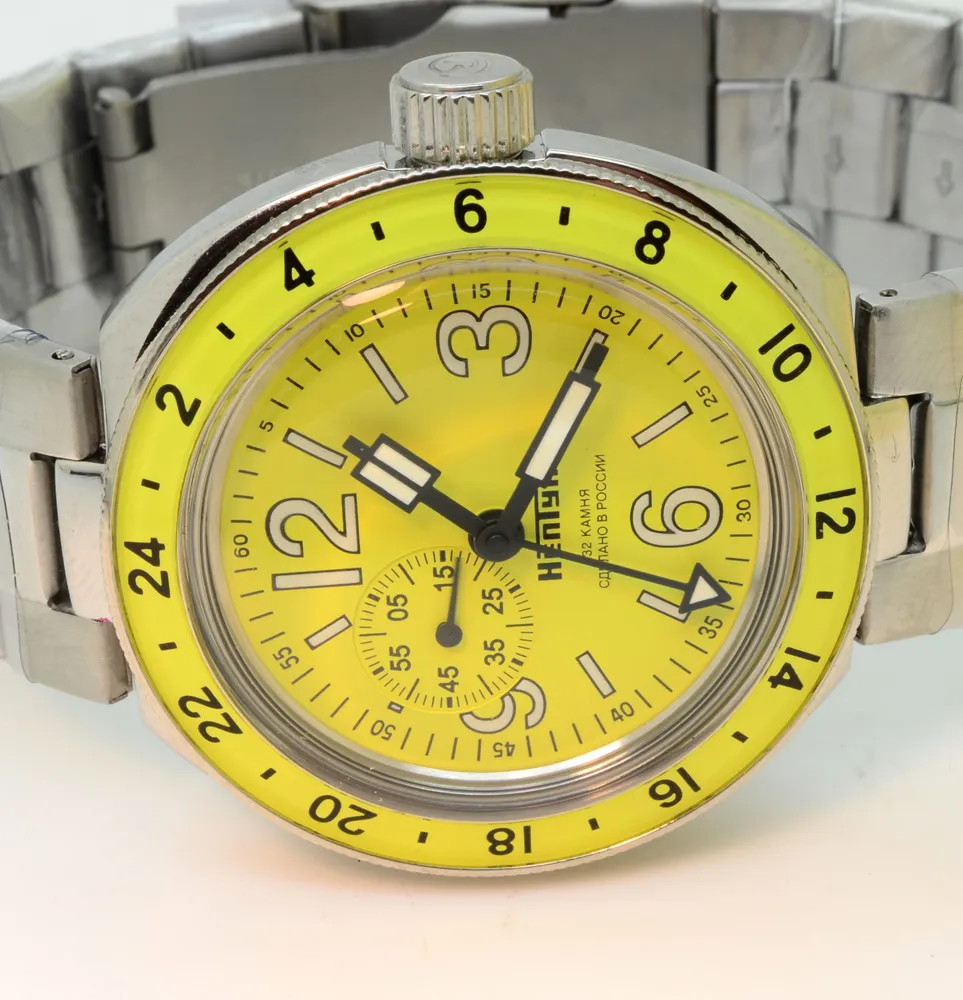 Vostok Amphibia 96074A Neptune GMT Watch - Image 5