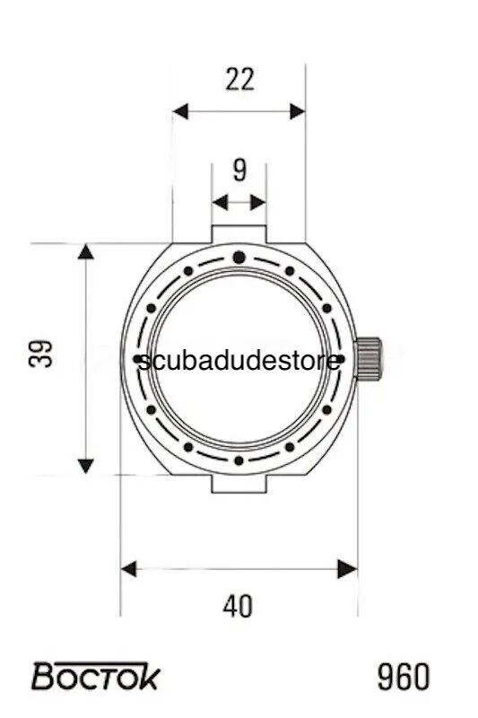 Vostok Amphibia 960760 Neptune Watch - Image 8