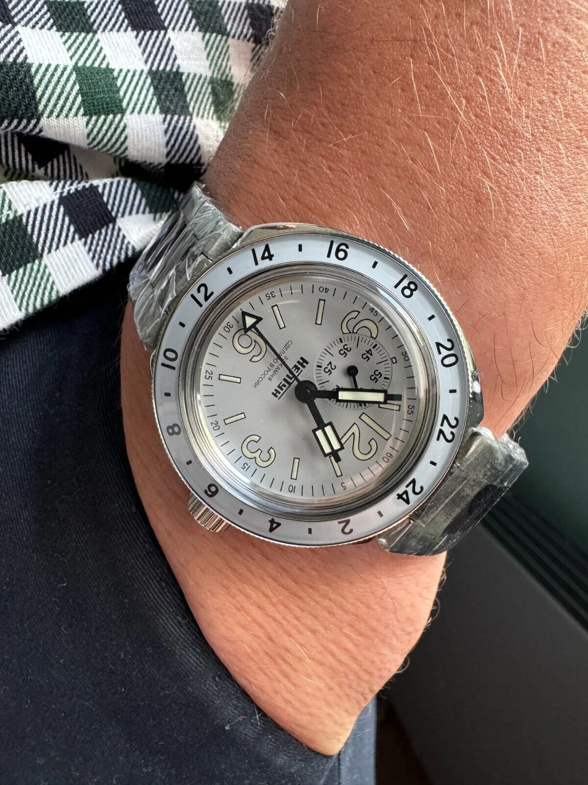 Vostok Amphibia 96077A Neptune GMT Watch - Image 4