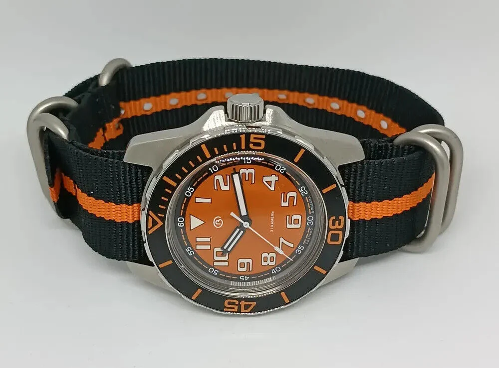 Vostok Amphibia Tourist 14034V Watch - Image 6