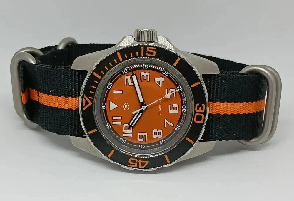 Vostok Amphibia Tourist 14034V Watch - Image 7
