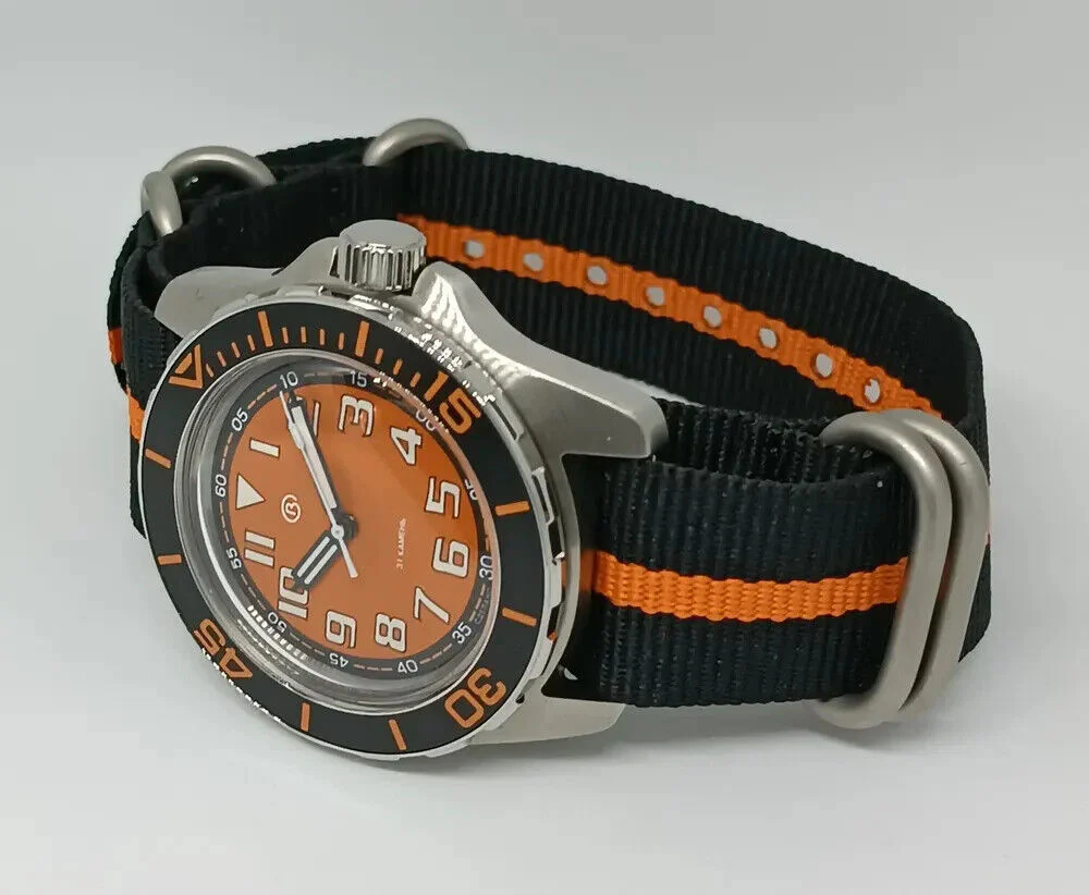 Vostok Amphibia Tourist 14034V Watch - Image 8