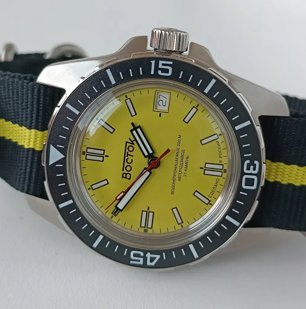 Vostok Amphibia Tourist 14050B Watch [Exclusive] - Image 3