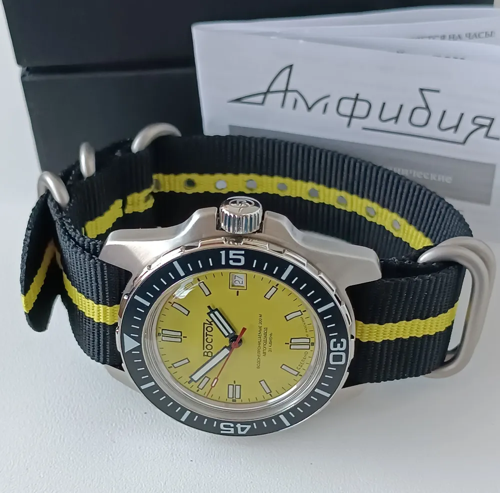 Vostok Amphibia Tourist 14050B Watch [Exclusive] - Image 4