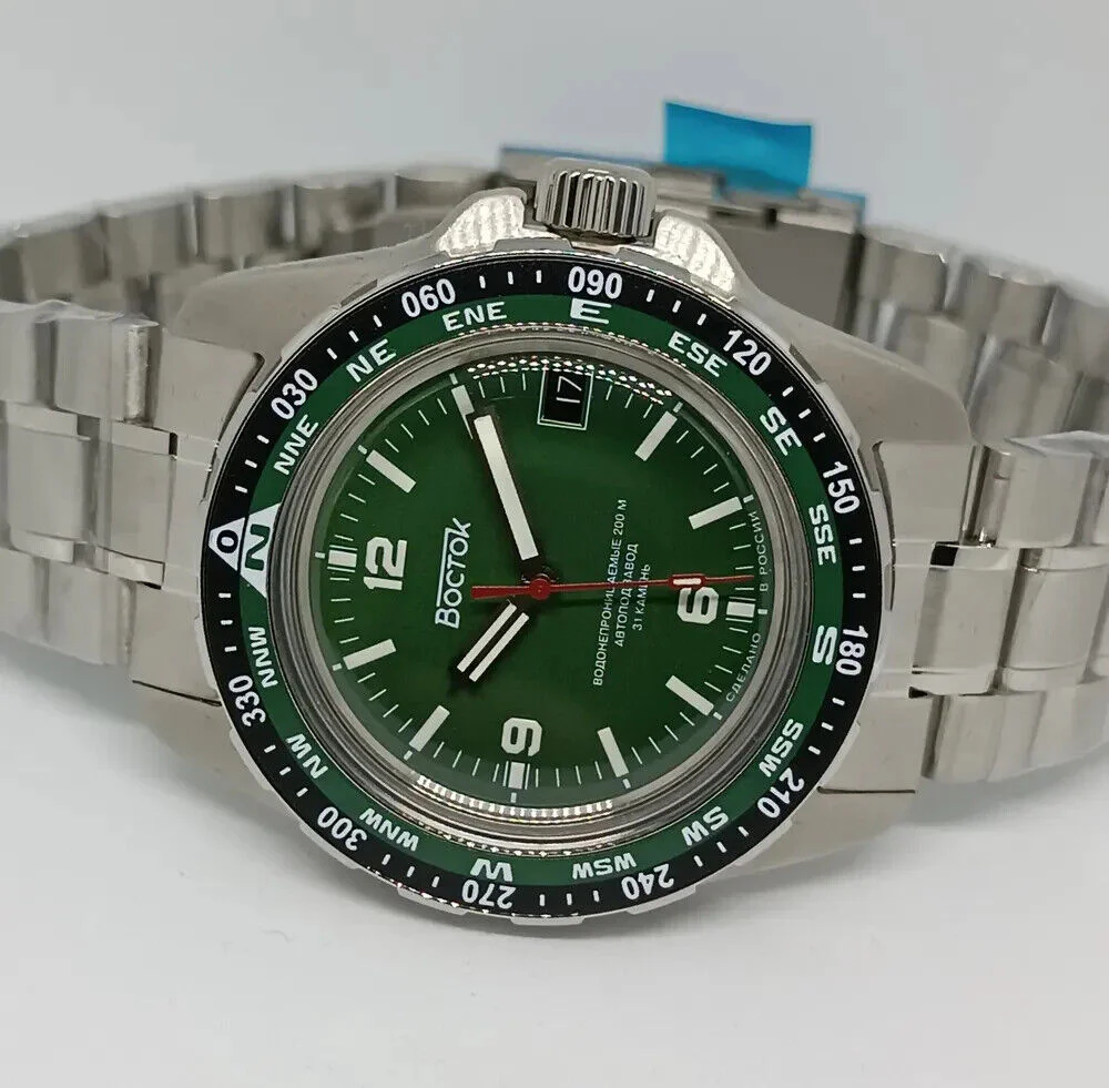 Vostok Amphibia Tourist 14052B Watch - Image 6