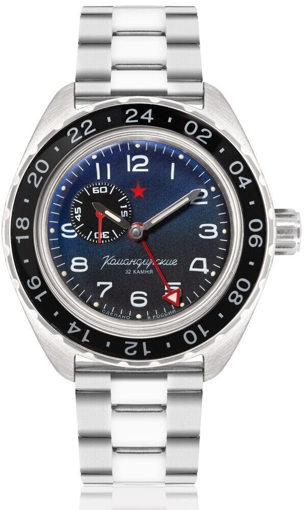 Vostok Komandirskie 02018A GMT Automatic Watch
