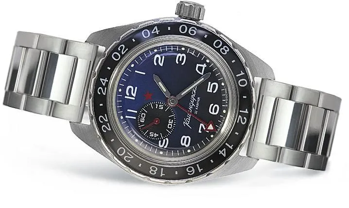 Vostok Komandirskie 02018A GMT Automatic Watch - Image 2