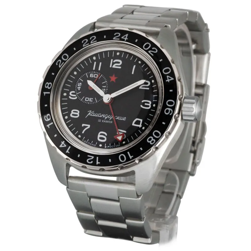 Vostok Komandirskie 02019A GMT Automatic Watch - Image 4