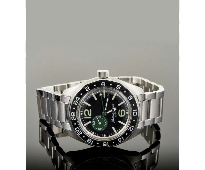 Vostok Komandirskie 03001B GMT Watch - Image 4