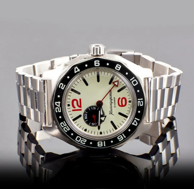 Vostok Komandirskie 03099A GMT Watch - Image 3