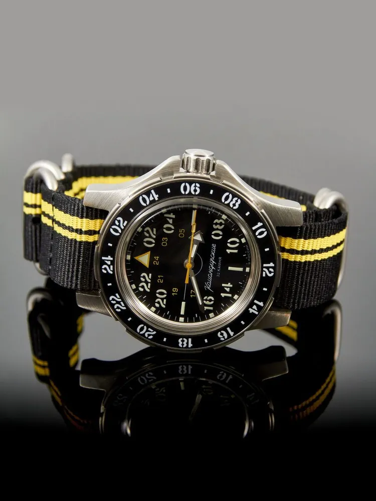 Vostok Komandirskie 18010B 24-Hour Watch - Image 3