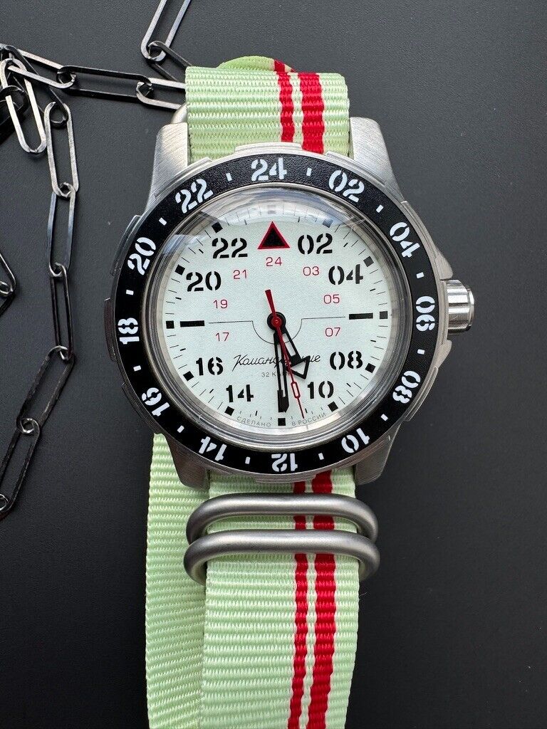 Vostok Komandirskie 18011B PILOT 24-Hour Watch - Image 5