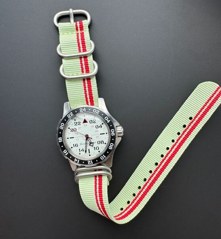 Vostok Komandirskie 18011B PILOT 24-Hour Watch - Image 6