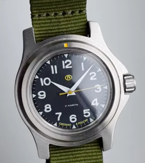 Vostok Komandirskie 18021V Pilot Watch [Exclusive] - Image 3