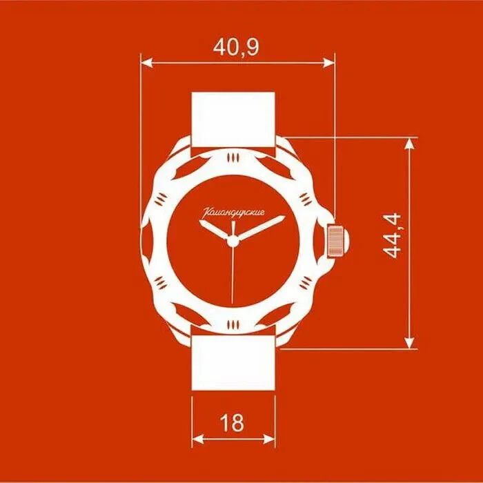 Vostok Komandirskie 211296 Mechanical Military Signal Corps Watch - Image 10