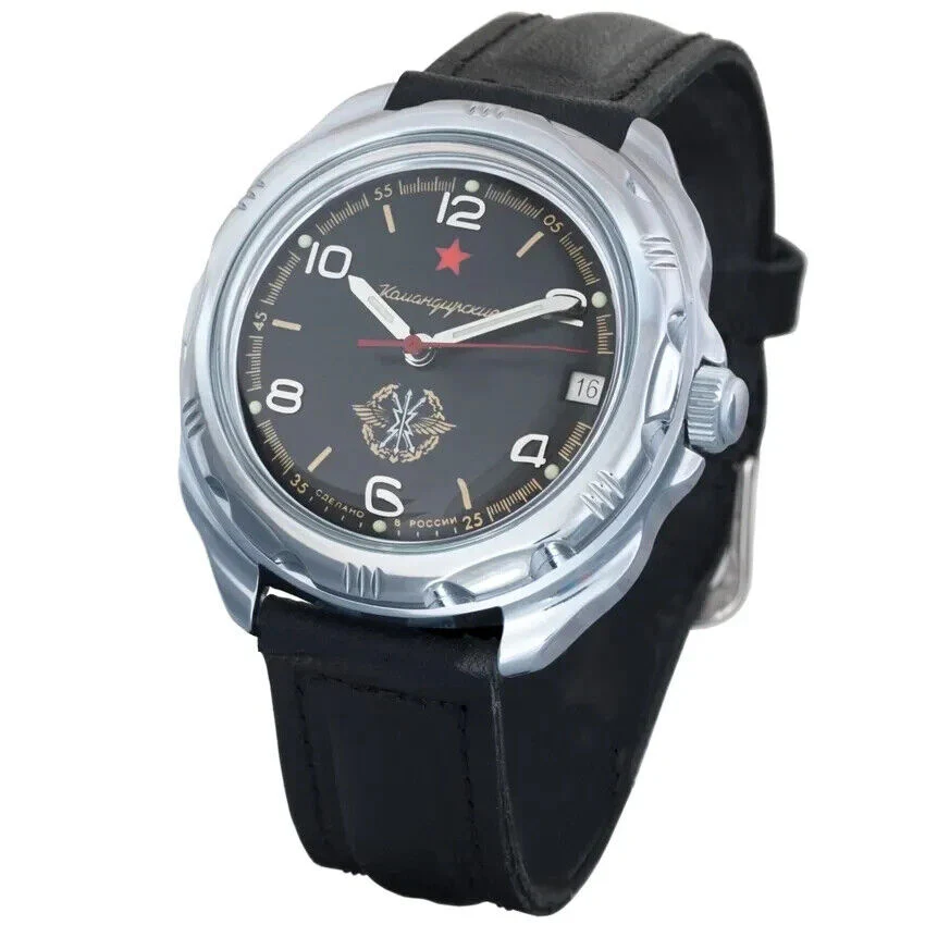 Vostok Komandirskie 211296 Mechanical Military Signal Corps Watch - Image 3