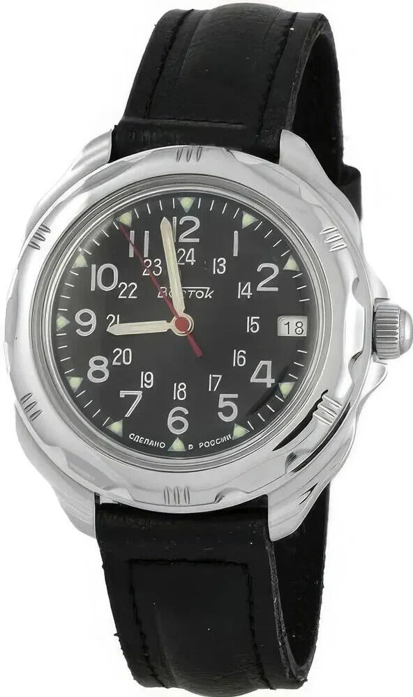 Vostok Komandirskie 211783 Mechanical Military Watch - Image 5