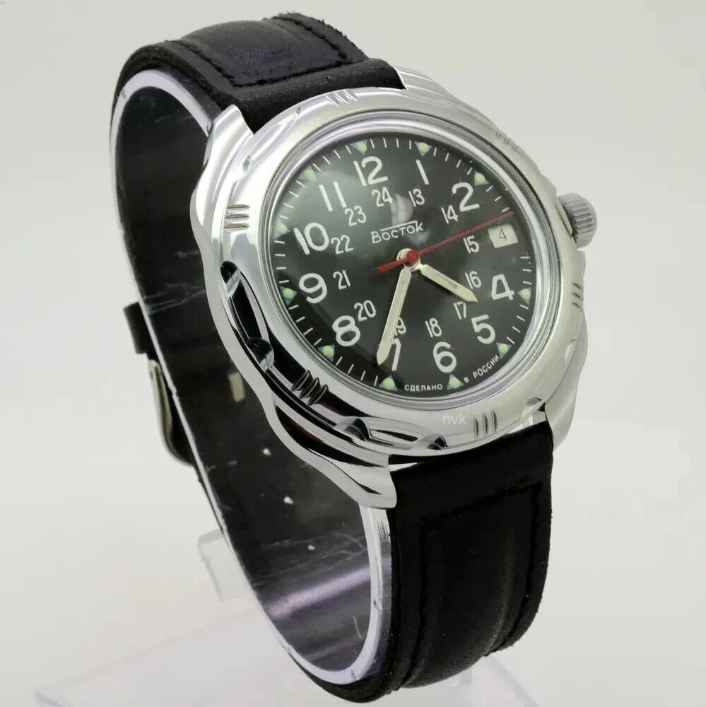 Vostok Komandirskie 211783 Mechanical Military Watch - Image 7