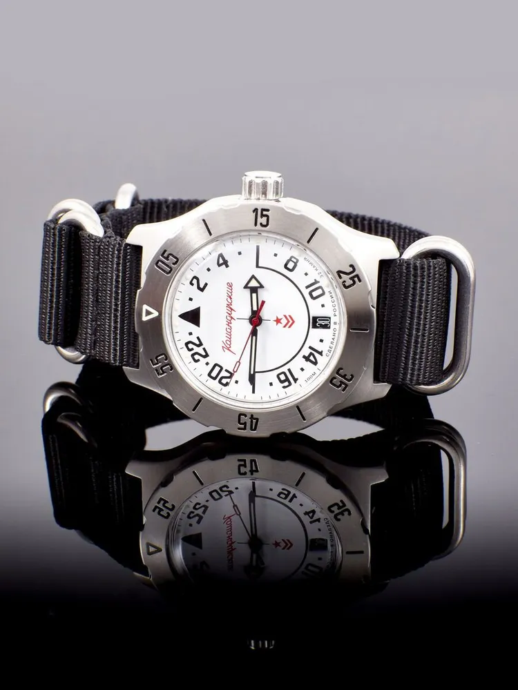 Vostok Komandirskie 350607 24-Hour Watch - Image 3