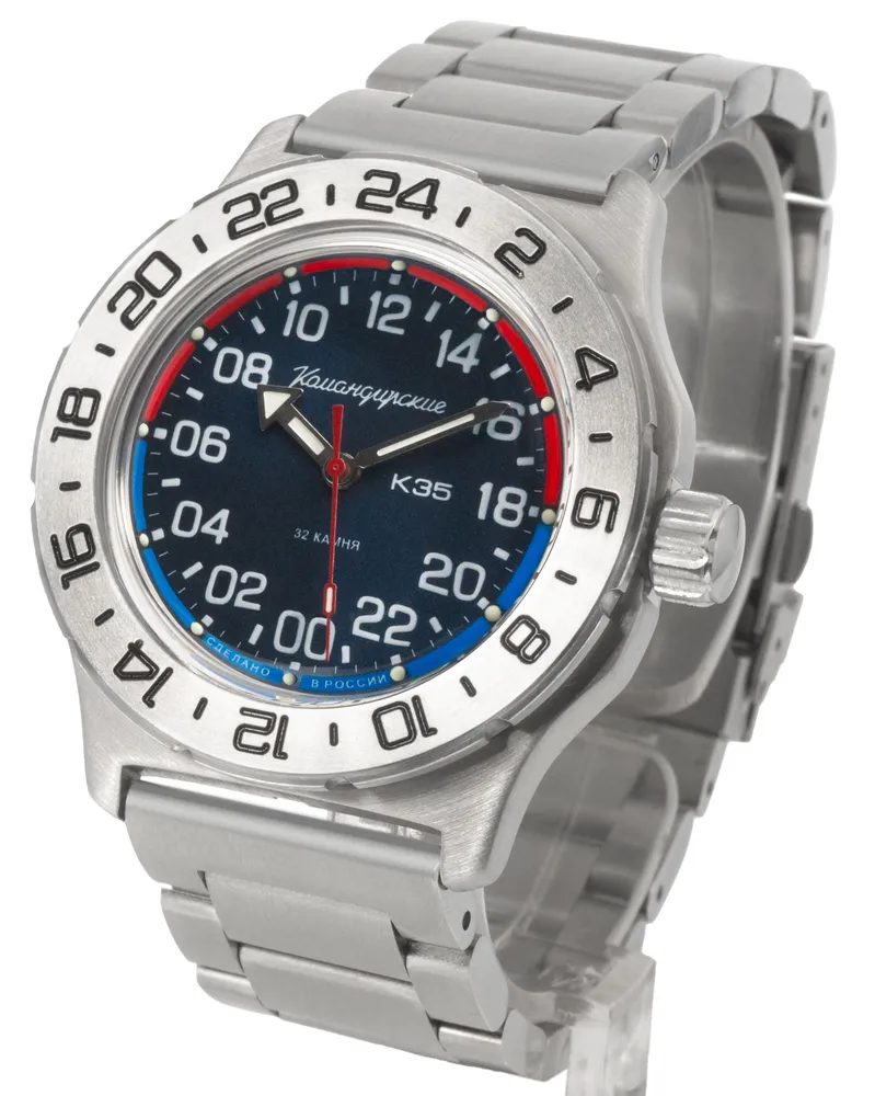 Vostok Komandirskie 35085A K35 24-Hour Watch - Image 4
